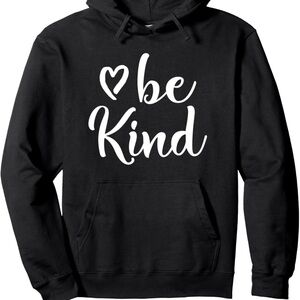 Black 'Be Kind' Hoodie